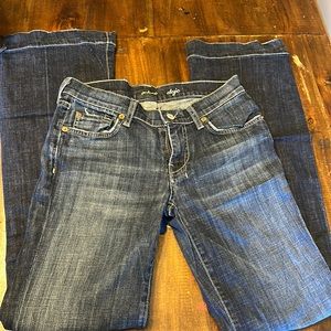7 for all mankind flare jeans